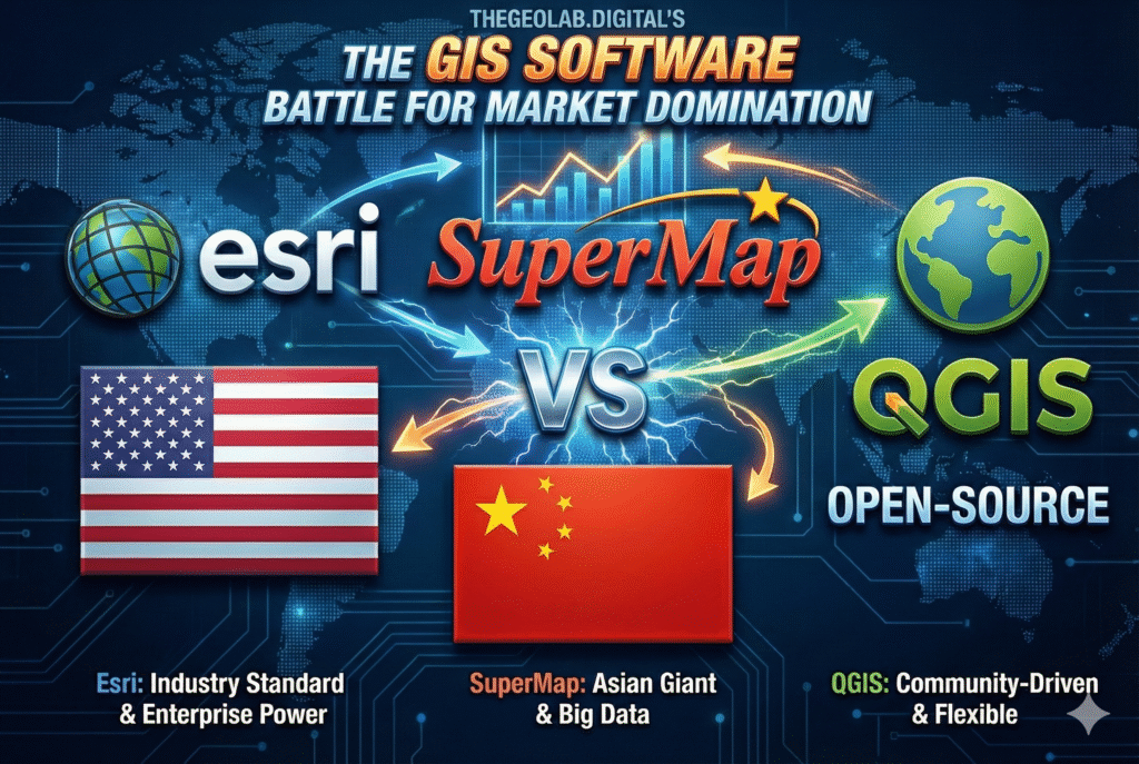 Esri vs Supermap